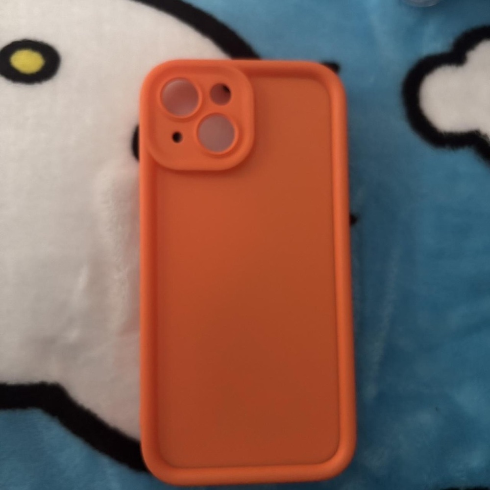 Silicone Protective Phone Case in Orange